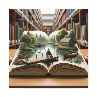 "Fishing" Pages of Wonder: Tales Unbound