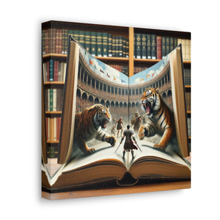 "Gladiator Fight" Pages of Wonder: Tales Unbound