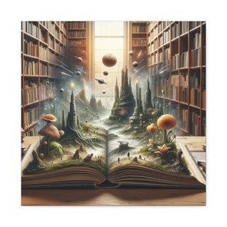 "Alien Landscape" Pages of Wonder: Tales Unbound