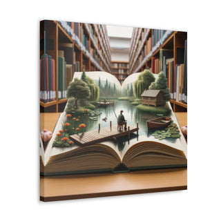 "Fishing" Pages of Wonder: Tales Unbound