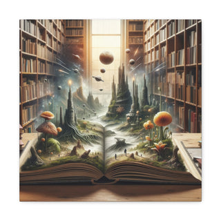 "Alien Landscape" Pages of Wonder: Tales Unbound