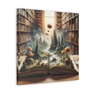 "Alien Landscape" Pages of Wonder: Tales Unbound