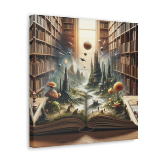 "Alien Landscape" Pages of Wonder: Tales Unbound