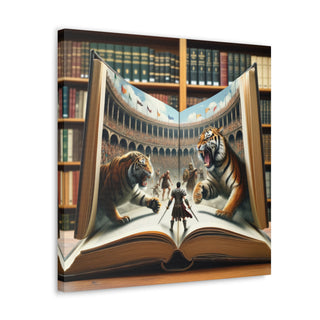 "Gladiator Fight" Pages of Wonder: Tales Unbound