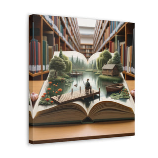 "Fishing" Pages of Wonder: Tales Unbound