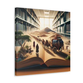 "Desert Caravan" Pages of Wonder: Tales Unbound