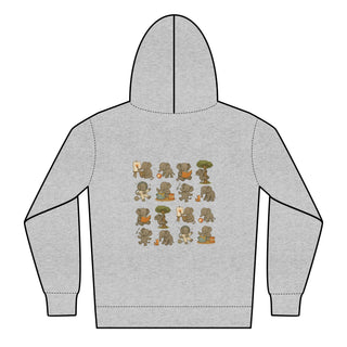 Youth Heavy Blend Zipped Hoodie