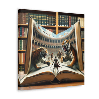"Gladiator Fight" Pages of Wonder: Tales Unbound