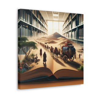 "Desert Caravan" Pages of Wonder: Tales Unbound
