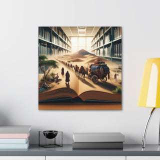 "Desert Caravan" Pages of Wonder: Tales Unbound