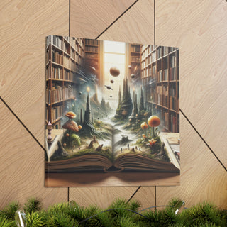"Alien Landscape" Pages of Wonder: Tales Unbound