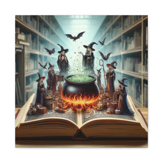 "Witches Cauldron" Pages of Wonder: Tales Unbound