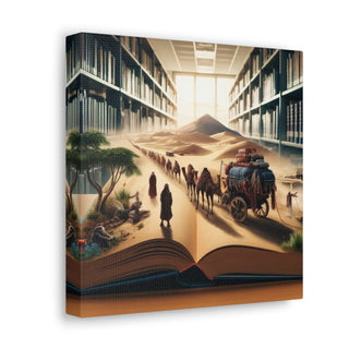 "Desert Caravan" Pages of Wonder: Tales Unbound