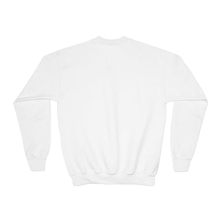 Adorable Elephant Princess Youth Crewneck Sweatshirt, Perfect for Kids, Birthdays, Toddler Gifts, Fun Cake Smash Outfits