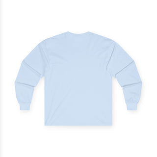 Whale Design Long Sleeve Tee, Fun Casual Wear, Unique Gift for Ocean Lovers, Birthday Present, Wildlife Enthusiasts